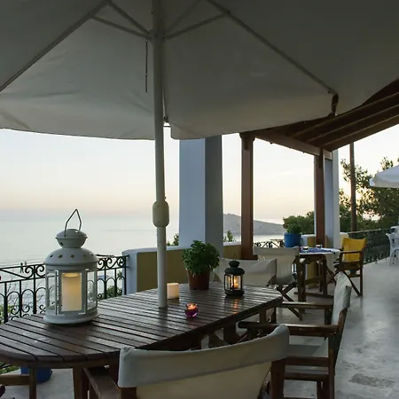 Lägenhet Melina's Sunset-nice Flat With 2 Rooms,2 Bath With Sea View Sunset *