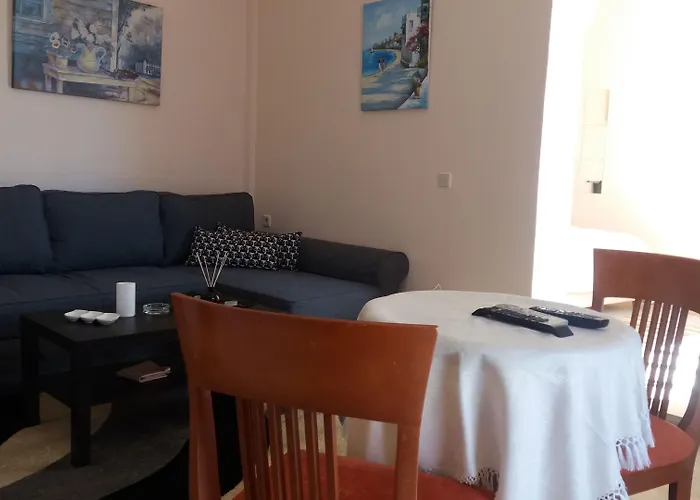 Myrties-Nice Flat With 2 Rooms,2 Bath With Sea View Sunset 公寓
